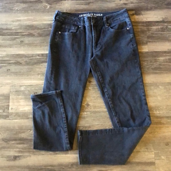 American Eagle Outfitters Denim - AEO Black 360 Super Stretch Skinny Jeans size 6
